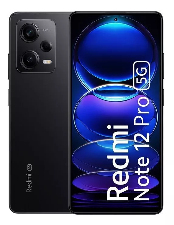 Xiaomi Redmi Note 12 Pro 5G Dual SIM 256 GB preto 8 GB RAM